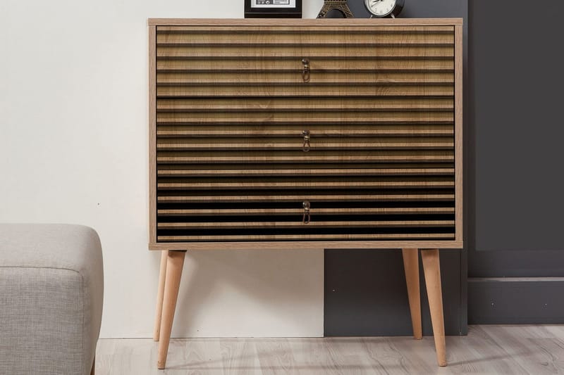 Brokind kommode 90 cm - Brun - Opbevaring - Opbevaringsmøbler - Kommode - Entrékommode