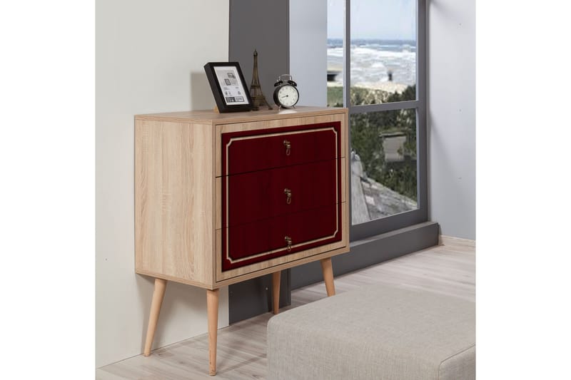 Brokind kommode 90 cm - Brun - Opbevaring - Opbevaringsmøbler - Kommode - Entrékommode