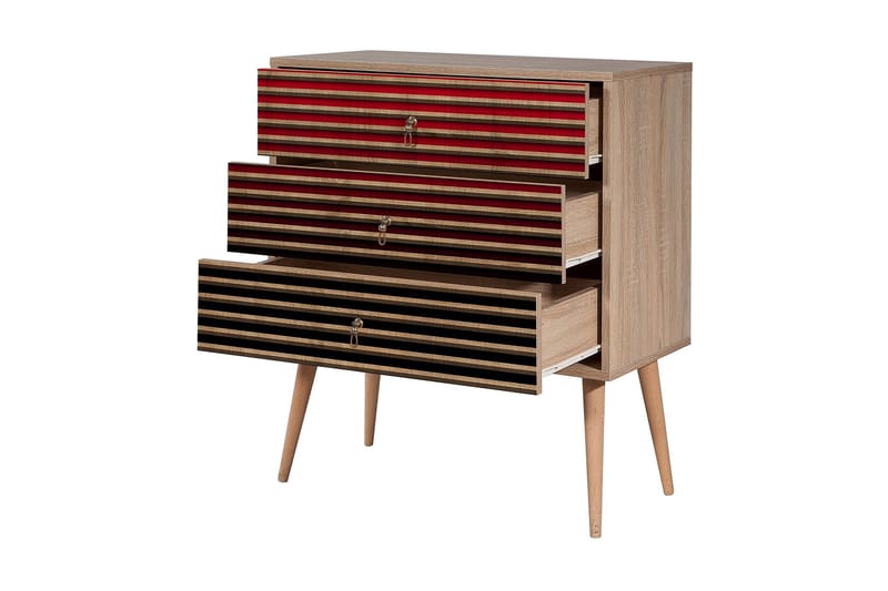 Brokind kommode 90 cm - Brun - Opbevaring - Opbevaringsmøbler - Kommode - Entrékommode