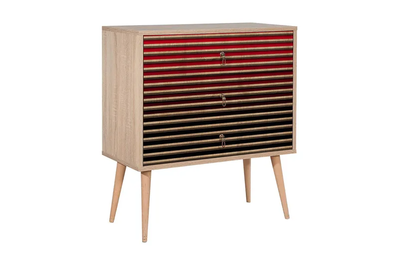 Brokind kommode 90 cm, Brun