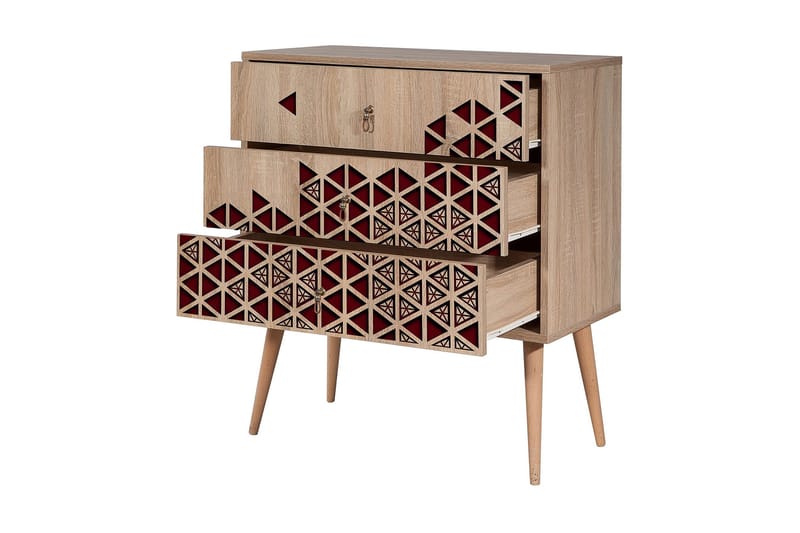 Brokind kommode 90 cm - Brun - Opbevaring - Opbevaringsmøbler - Kommode - Entrékommode