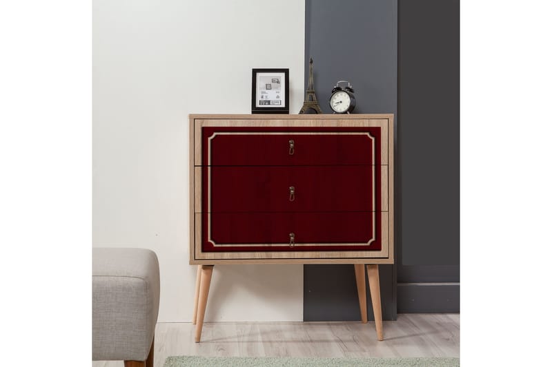 Brokind kommode 90 cm - Brun - Opbevaring - Opbevaringsmøbler - Kommode - Entrékommode