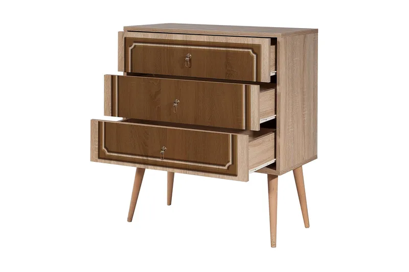 Brokind kommode 90 cm - Brun - Opbevaring - Opbevaringsmøbler - Kommode - Entrékommode