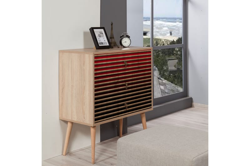 Brokind kommode 90 cm - Brun - Opbevaring - Opbevaringsmøbler - Kommode - Entrékommode