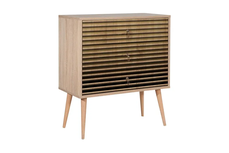 Brokind kommode 90 cm, Brun