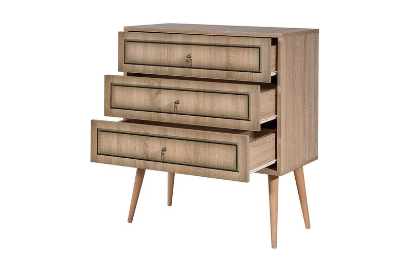 Brokind kommode 90 cm - Brun - Opbevaring - Opbevaringsmøbler - Kommode - Entrékommode