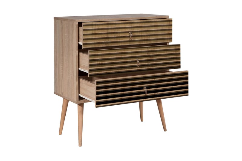 Brokind kommode 90 cm - Brun - Opbevaring - Opbevaringsmøbler - Kommode - Entrékommode