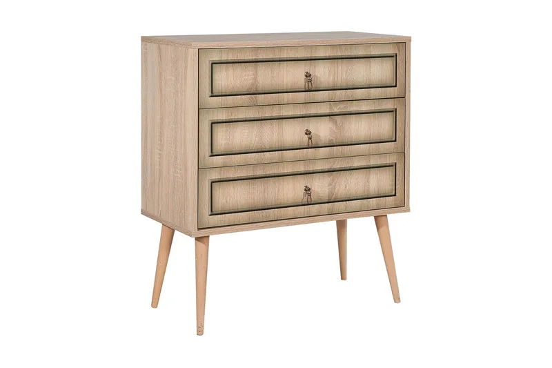 Brokind kommode 90 cm, Brun