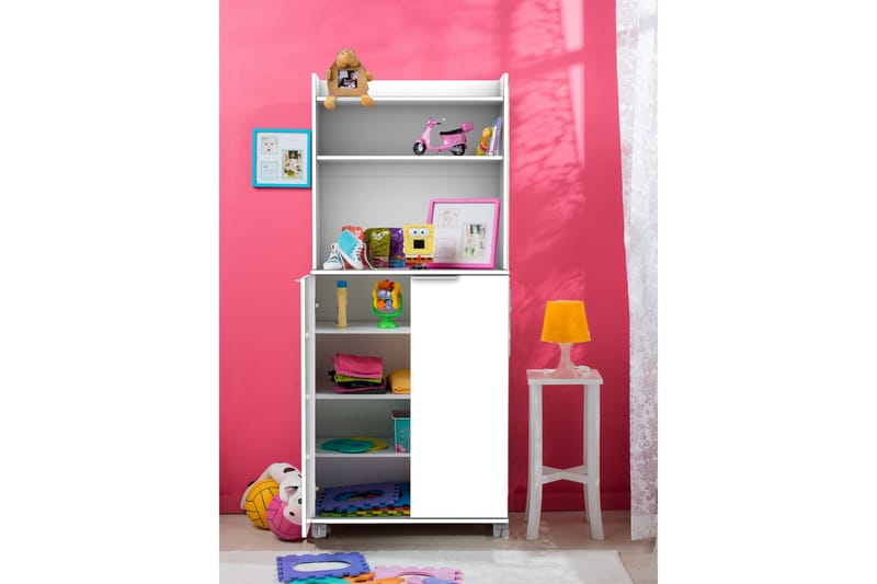 Byrå Vit högglans - Opbevaring - Opbevaringsmøbler - Kommode