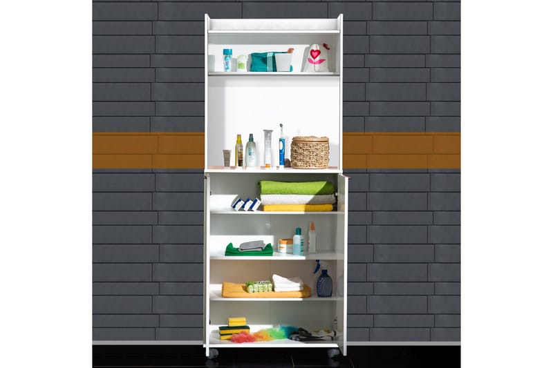 Byrå Vit högglans - Opbevaring - Opbevaringsmøbler - Kommode