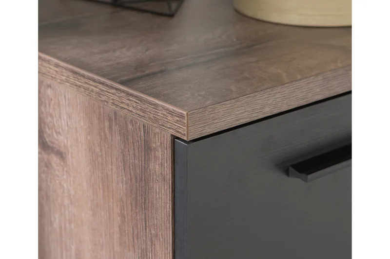 Cannop Kommode 153 cm - Brun/Sort - Opbevaring - Opbevaringsmøbler - Kommode