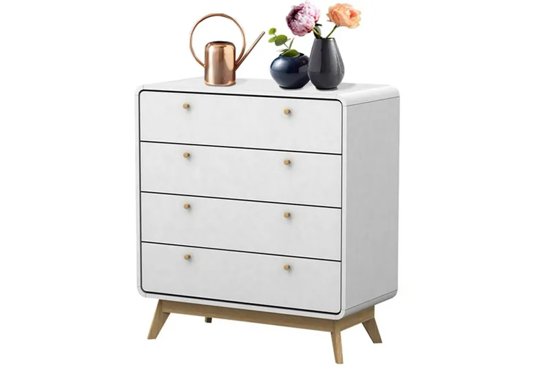 Kommode Cassie Hvid/Hvid - Hvid/Hvid - Opbevaring - Opbevaringsmøbler - Kommode - Entrékommode