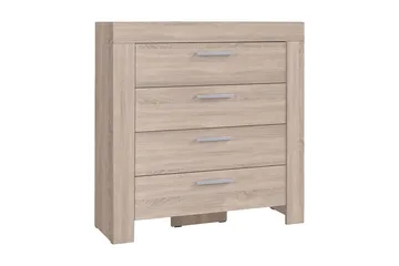 Cezar Byrå 100x42x106 cm Ek - Opbevaring - Opbevaringsmøbler - Kommode - Entrékommode
