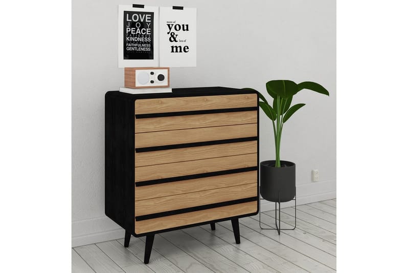 Kommode Chantal Natur - Natur - Opbevaring - Opbevaringsmøbler - Kommode - Entrékommode