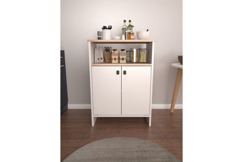 Cladells Kommode 62 cm - Hvid - Opbevaring - Opbevaringsmøbler - Kommode - Entrékommode