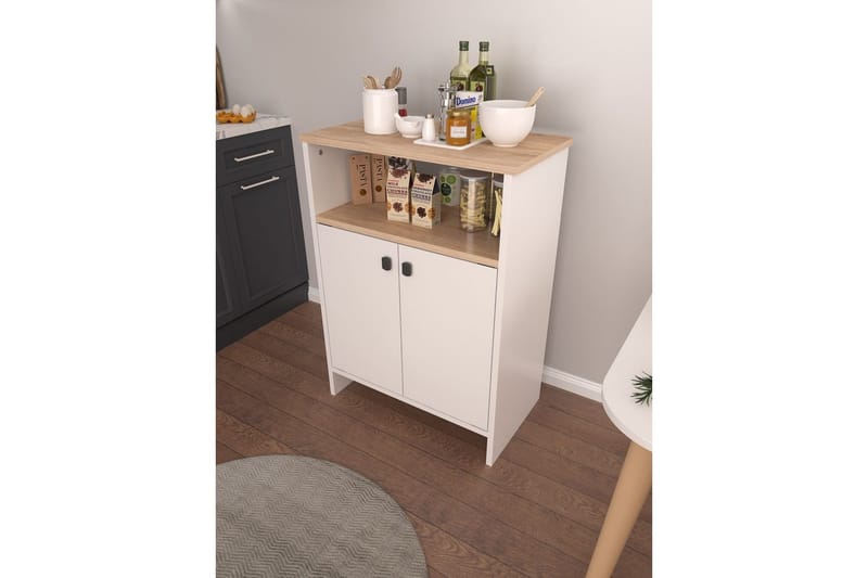 Cladells Kommode 62 cm - Hvid - Opbevaring - Opbevaringsmøbler - Kommode - Entrékommode