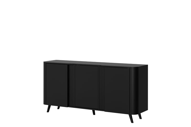 Clement Kommode 151 cm - Sort - Opbevaring - Opbevaringsmøbler - Kommode
