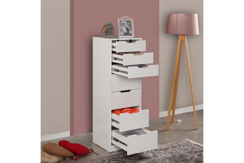 Comfortale agentur - Hvid - Opbevaring - Opbevaringsmøbler - Kommode - Entrékommode
