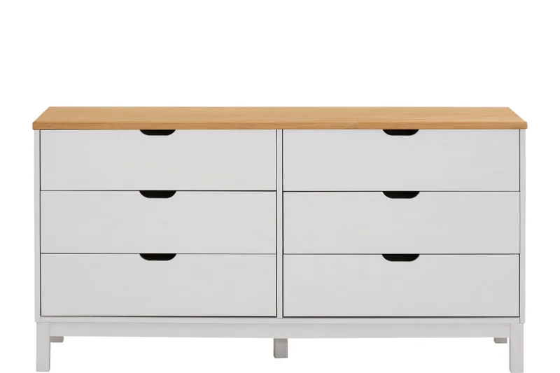 Crotone Kommode 150x39 cm, Hvid