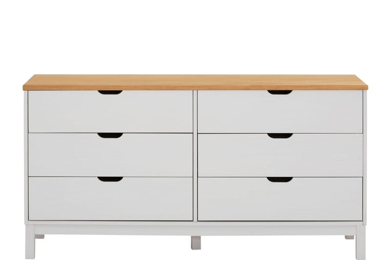 Crotone Kommode 150x39 cm, Hvid