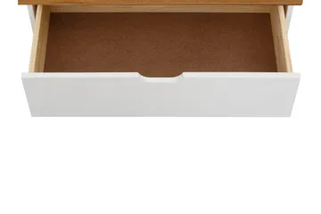 Crotone Kommode 76x39 cm 3 Skuffer - Hvid - Opbevaring - Opbevaringsmøbler - Kommode - Entrékommode