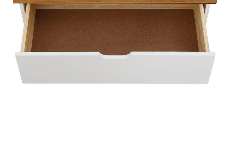 Crotone Kommode 76x39 cm 3 Skuffer - Hvid - Opbevaring - Opbevaringsmøbler - Kommode - Entrékommode