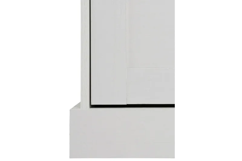 Dareia kommode 75 cm - hvid/Brun - Opbevaring - Opbevaringsmøbler - Kommode - Entrékommode