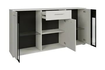 Deardorf Kommode + LED 140 cm - Træ|natur - Opbevaring - Opbevaringsmøbler - Kommode - Entrékommode