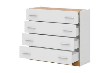 Dentro kommode 100x40x90 cm - Beige / Hvid - Opbevaring - Opbevaringsmøbler - Kommode - Entrékommode