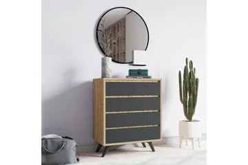 Desgrar Kommode 70x86 cm - Brun - Opbevaring - Opbevaringsmøbler - Kommode - Entrékommode