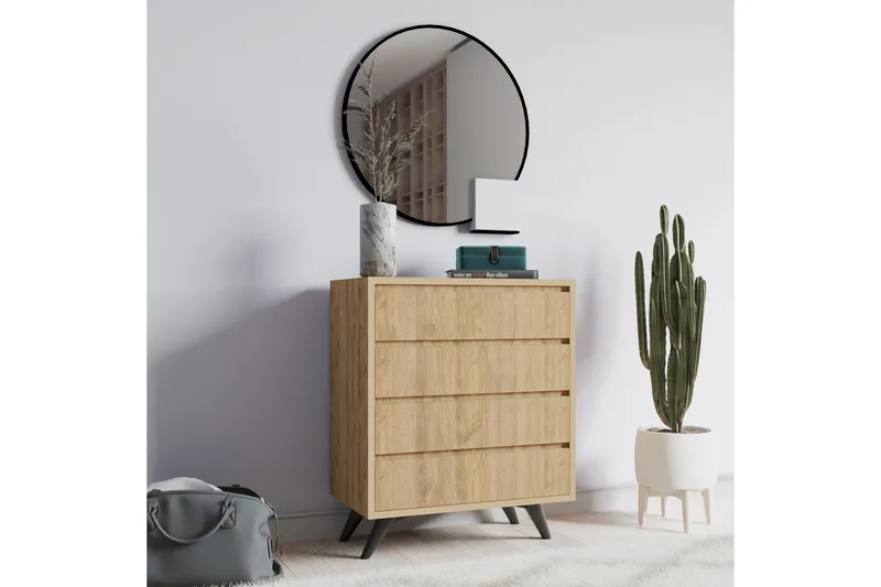 Desgrar Kommode 70x86 cm - Brun - Opbevaring - Opbevaringsmøbler - Kommode - Entrékommode