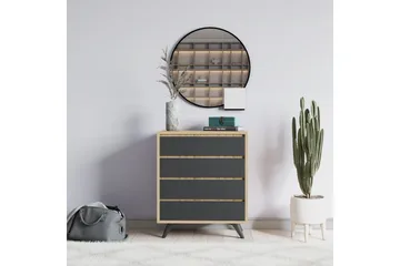 Desgrar Kommode 70x86 cm - Brun - Opbevaring - Opbevaringsmøbler - Kommode - Entrékommode