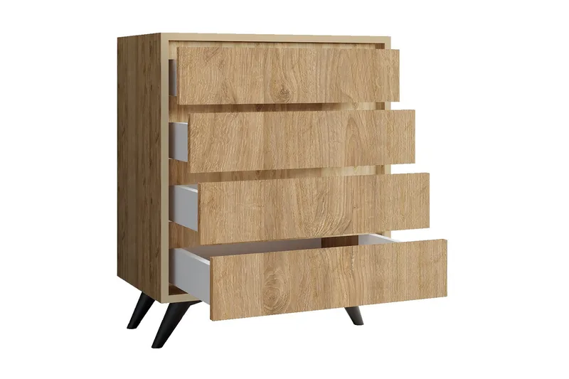 Desgrar Kommode 70x86 cm - Brun - Opbevaring - Opbevaringsmøbler - Kommode - Entrékommode