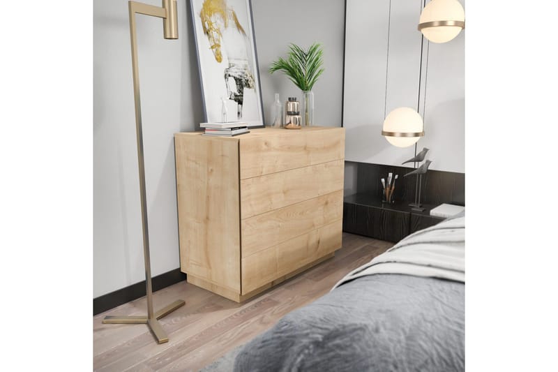 Desgrar Kommode 90x81,6 cm - Brun - Opbevaring - Opbevaringsmøbler - Kommode - Entrékommode