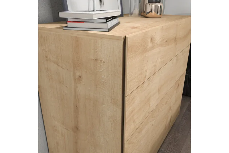 Desgrar Kommode 90x81,6 cm - Brun - Opbevaring - Opbevaringsmøbler - Kommode - Entrékommode