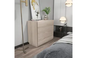 Desgrar Kommode 90x81,6 cm - Brun - Opbevaring - Opbevaringsmøbler - Kommode - Entrékommode