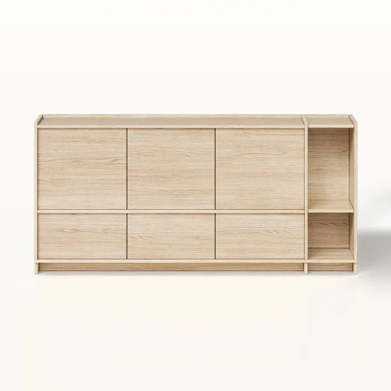 Kommode Deyloris 190 cm, lyst naturtræ