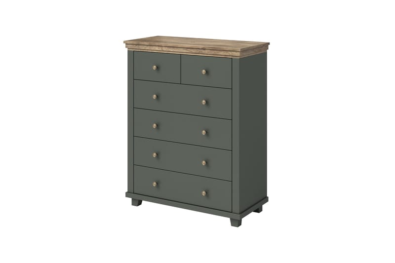 Doade Kommode - Grøn|Natur - Opbevaring - Opbevaringsmøbler - Kommode - Entrékommode