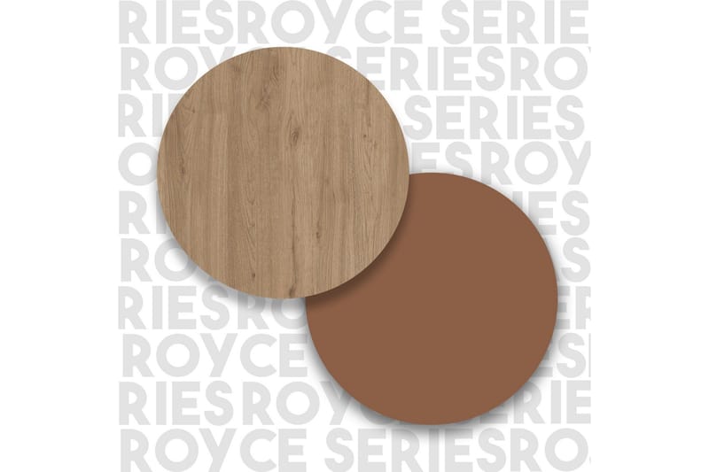 Donae Kommode 120 cm - Eg/Rød - Opbevaring - Opbevaringsmøbler - Kommode