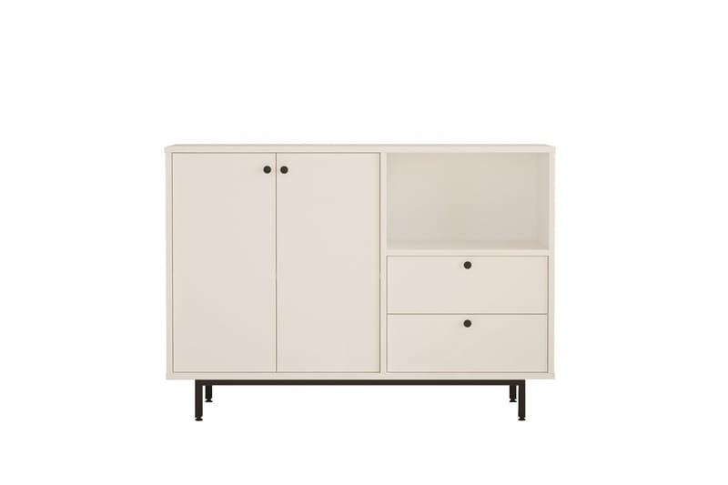 Donae Kommode 88 cm - Hvid - Opbevaring - Opbevaringsmøbler - Kommode - Entrékommode