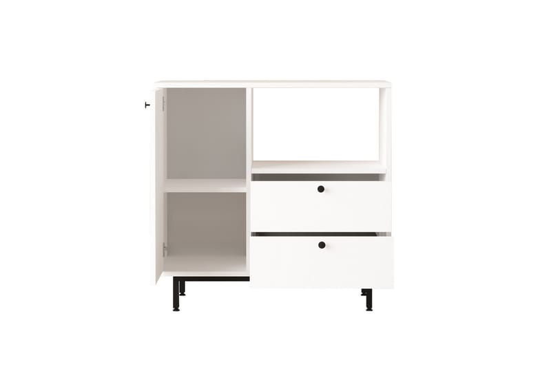 Donae Kommode 88 cm - Hvid - Opbevaring - Opbevaringsmøbler - Kommode - Entrékommode