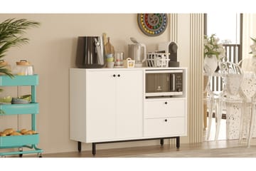 Donae Kommode 88 cm - Hvid - Opbevaring - Opbevaringsmøbler - Kommode - Entrékommode