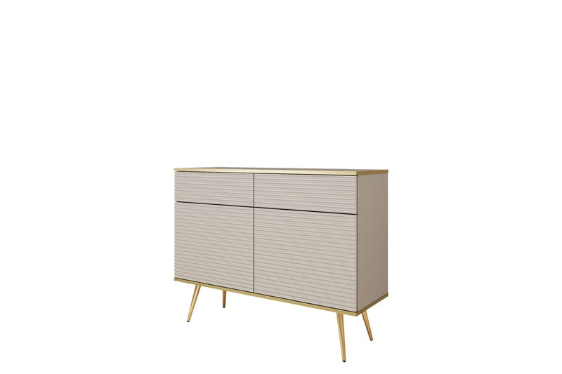 Edson Kommode 107 cm - Beige - Opbevaring - Opbevaringsmøbler - Kommode