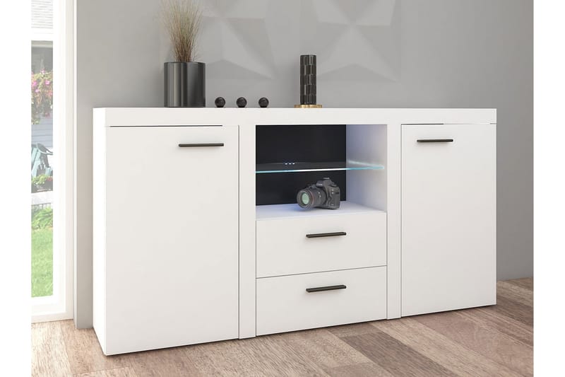 Eirwen Kommode 157 cm - Hvid - Opbevaring - Opbevaringsmøbler - Kommode