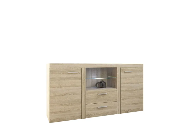 Eirwen Kommode 157 cm - Natur - Opbevaring - Opbevaringsmøbler - Kommode