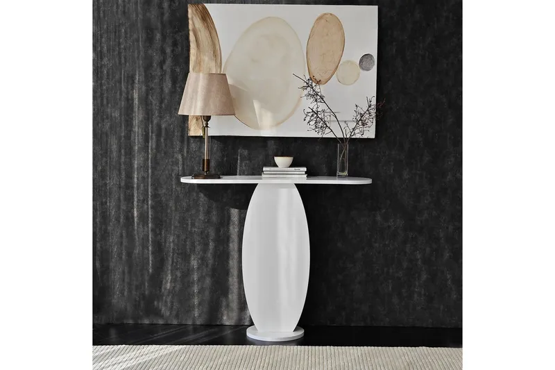 Kommode Ellittica Hvid - Hvid - Opbevaring - Opbevaringsmøbler - Skænke & sideboards