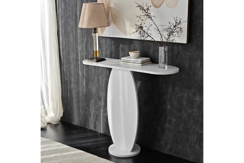 Kommode Ellittica Hvid - Hvid - Opbevaring - Opbevaringsmøbler - Skænke & sideboards