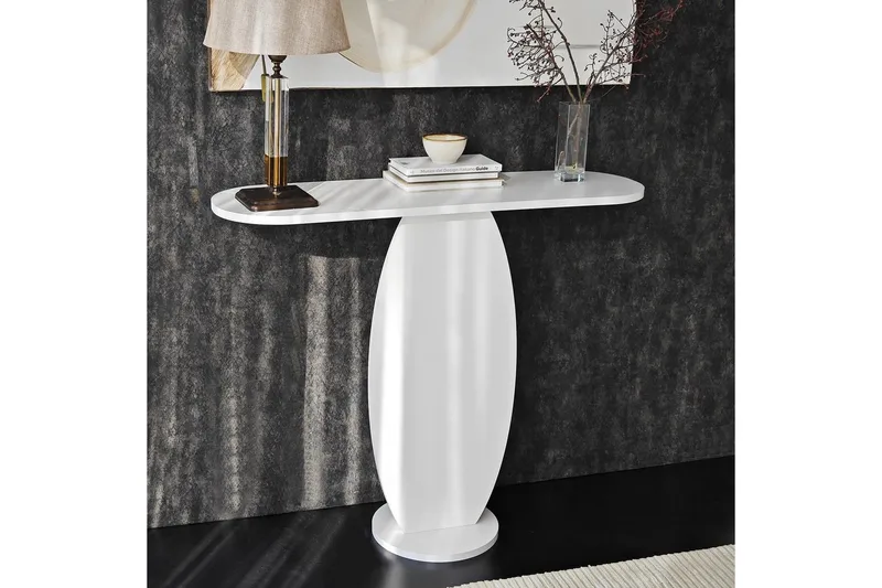 Kommode Ellittica Hvid - Hvid - Opbevaring - Opbevaringsmøbler - Skænke & sideboards