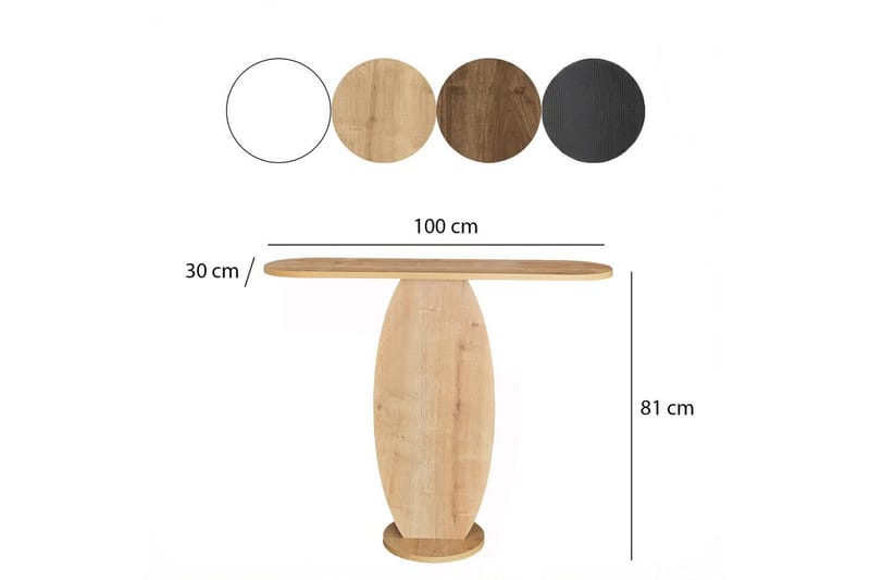 Kommode Ellittica Sudamal Eg - Sudamal Eg - Opbevaring - Opbevaringsmøbler - Skænke & sideboards