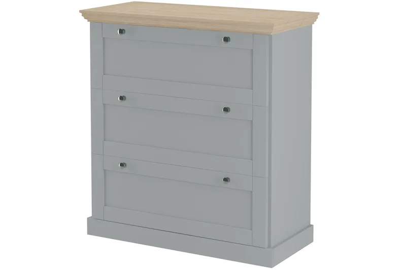 Jundapah Kommode, Grå/Brun